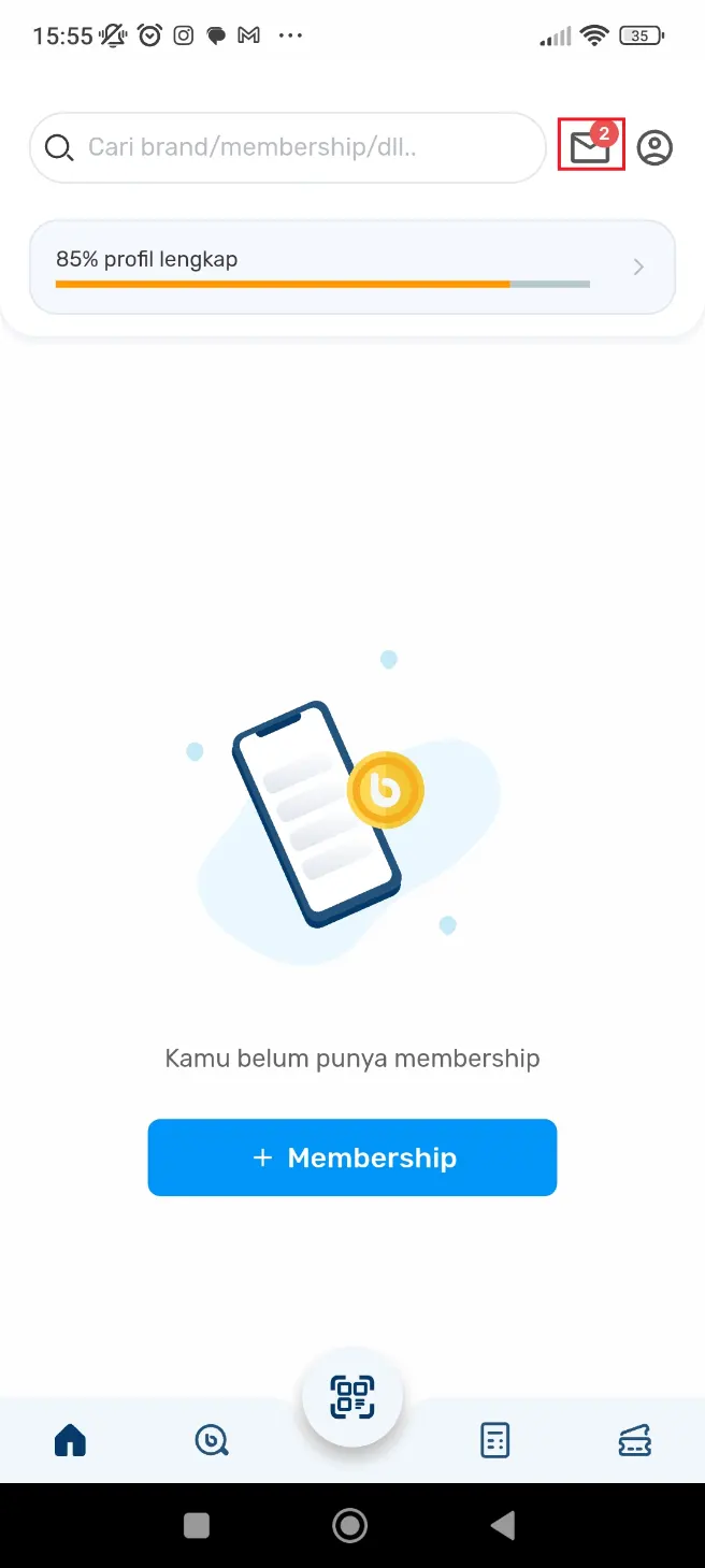 menerima undangan loyalty program